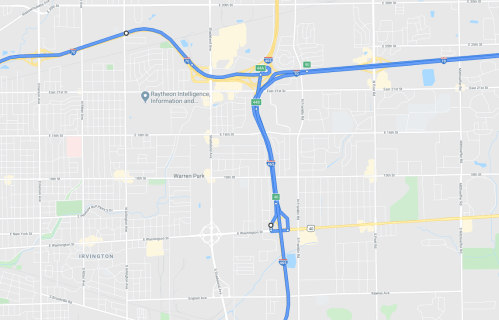 SaddleSore 1000 Map Turnaround