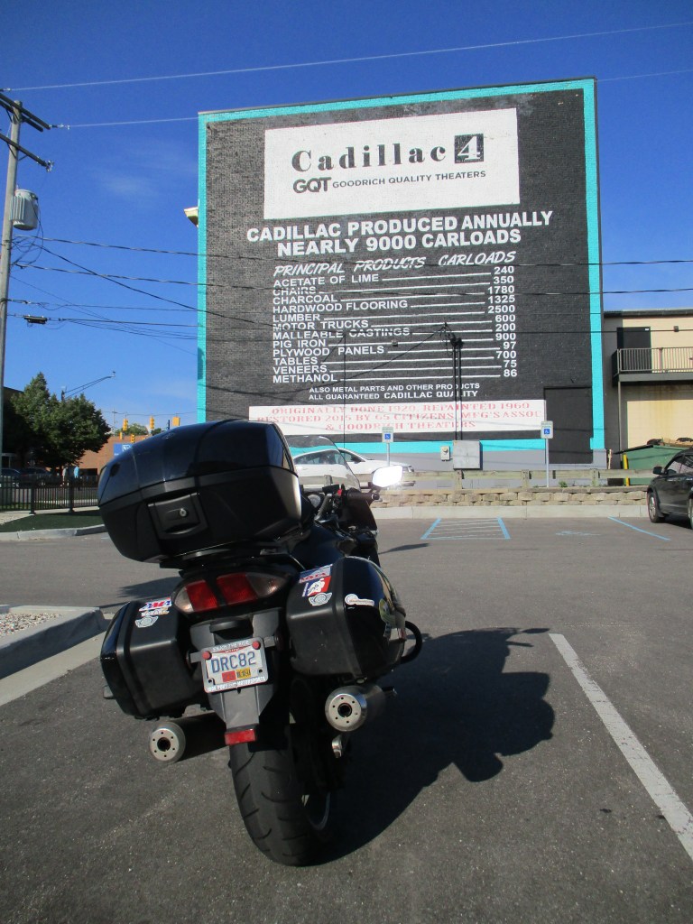 The Historic Cadillac Production Mural in Cadillac, Mich. 